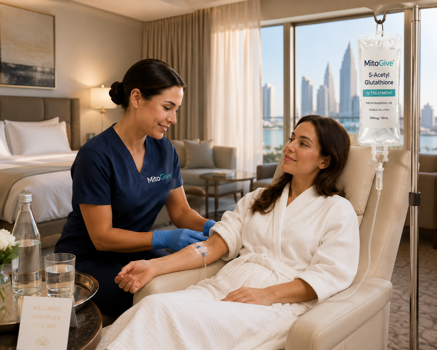 MitoGive® S-Acetyl Glutathione IV Treatment