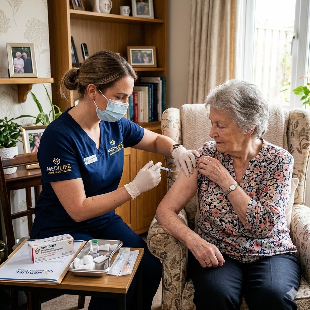Shingrix Vaccine at Home Dubai