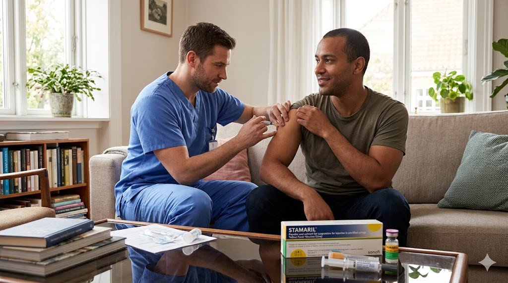 STAMARIL Yellow Fever Vaccine at Home