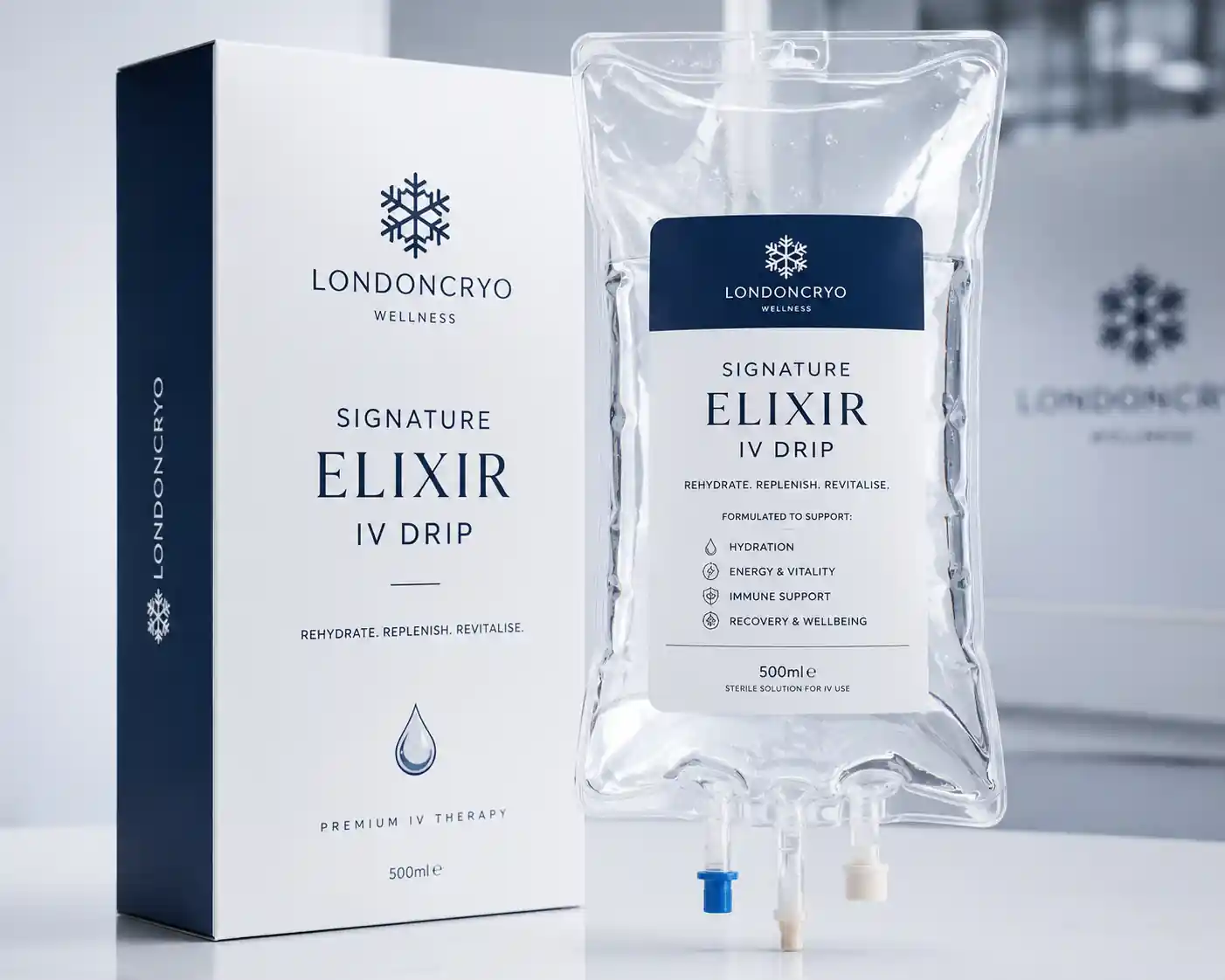 LondonCryo Signature ElixIr IV Drip
