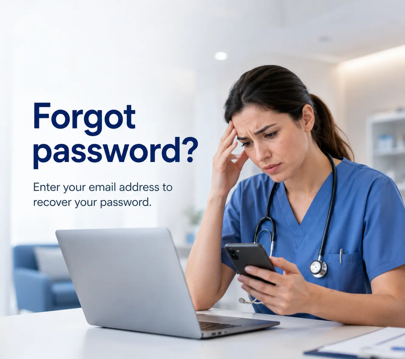 Forgot Password Page Image